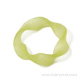 Natural Rubber Circle Woven Ring Pet dog Toys